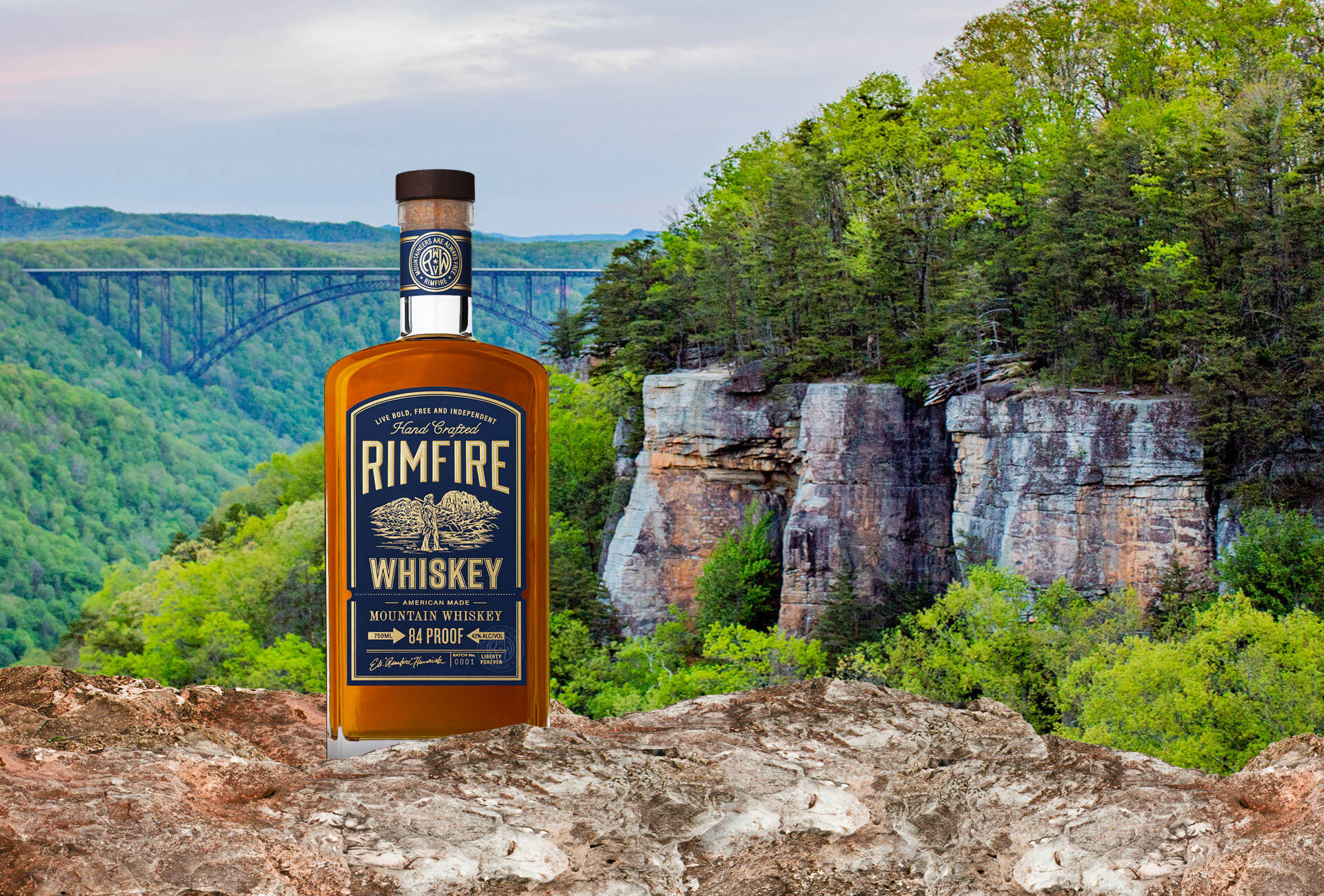 Rimfire Whiskey mountains